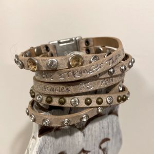 Magnetic wrap bracelet by Goodwork(s)